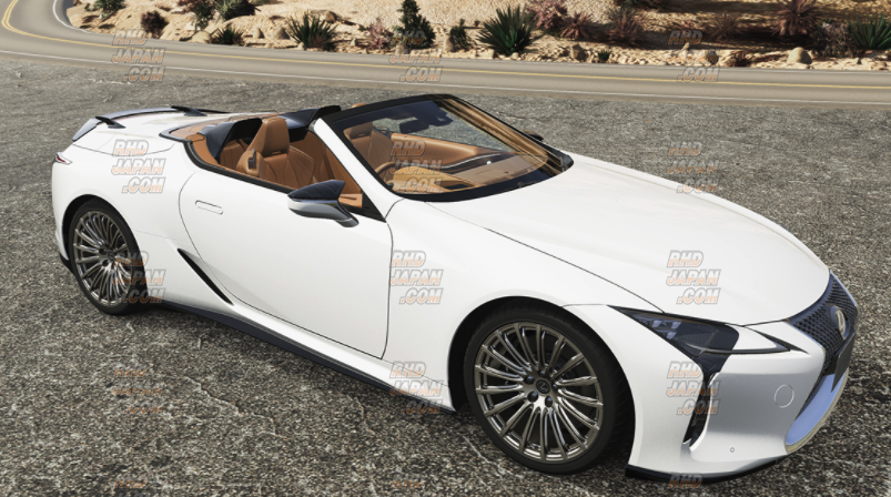 TRD Exterior Parts Side Skirt Set Black Edition - Lexus LC500